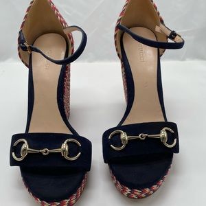 Carolina Braided-Rope Wedge Sandal